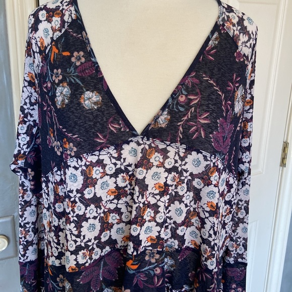 FREE PEOPLE Isabel Tiered Tunic XS - Picture 7 of 10